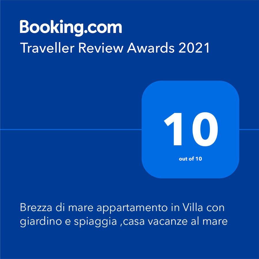 Brezza Di Mare Appartamento In Villa Con Giardino E Spiaggia ,Casa Vacanze Al Mare Куарту-Сант'Елена Екстер'єр фото